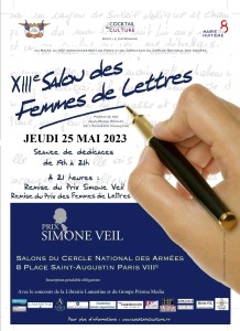 Affiche 13e Salon des Femmes de Lettres