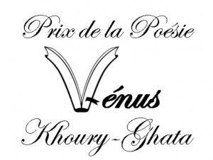Logo Prix de la Poesie Venus Khoury-Ghata
