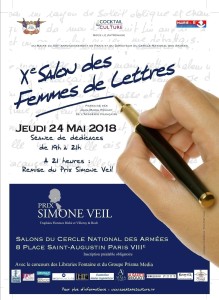 Affiche 10ème Salon des Femmes de Lettres