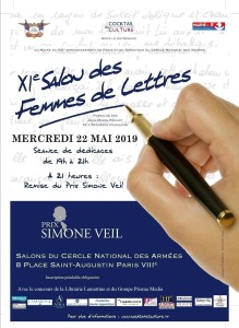 Affiche 11ème Salon des Femmes de Lettres