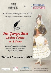 Affiche Prix Georges Bizet 2019
