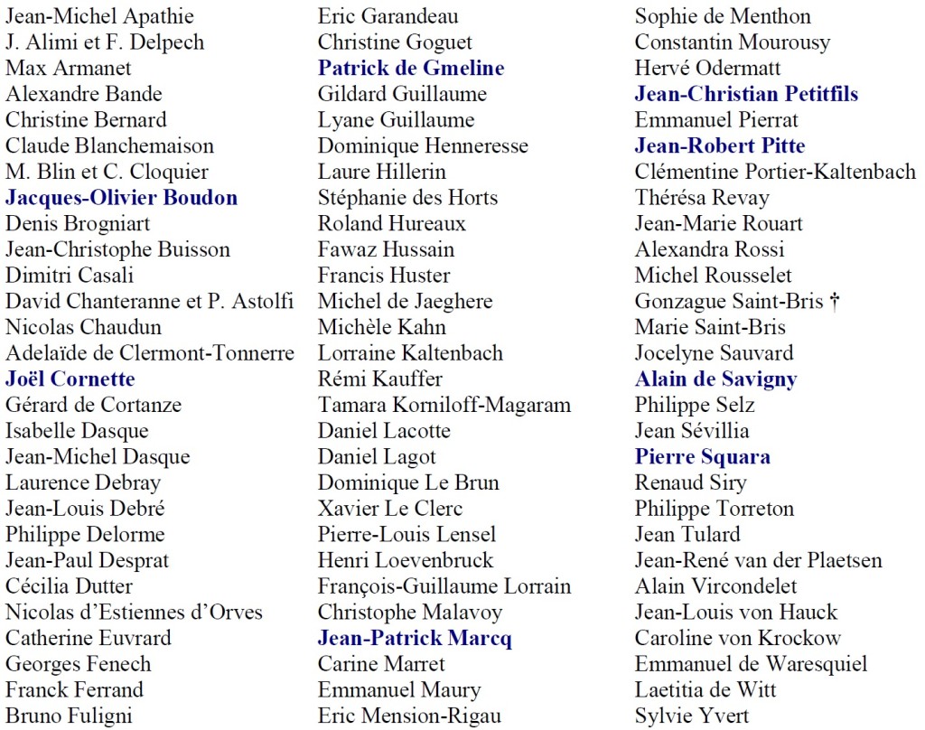 Liste des auteurs 11e Salon de l'Histoire site
