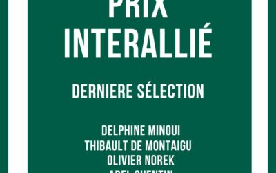 Finalistes Prix Interallié 2024