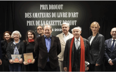 Article La Gazette de Drouot sur la 9e Librairie Ephémère et la remise du Prix Drouot des Amateurs du Livre d'Art 6 mars 2025
