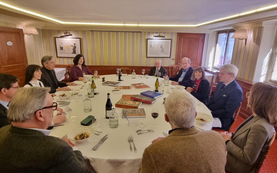 Déjeuner de délibération du Prix Drouot des Amateurs du Livre d'Art 3 mars 2025 au Petit Riche