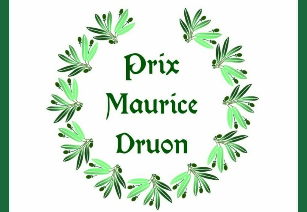 2e Prix Maurice Druon mercredi 18 juin à 19h à la Mairie du VIe