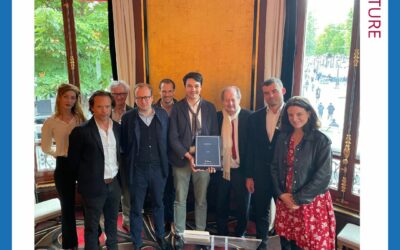 Jean de Saint-Chéron lauréat du 61e Prix Roger Nimier remis le 22 mai 2025 au Fouquet's