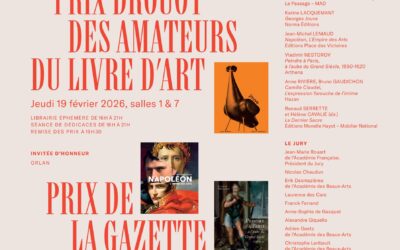Finalistes Prix Drouot des Amateurs du Livre d’Art 2026